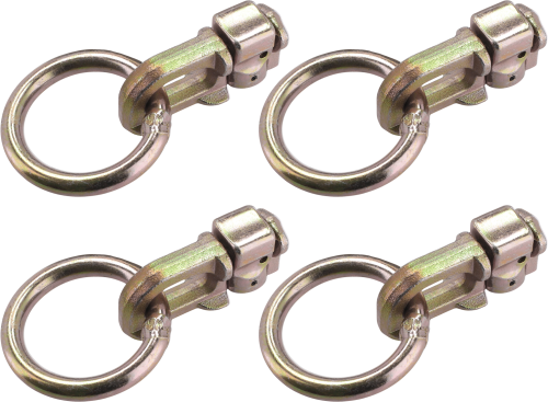 Berger Stahl Doppel-Fitting 4er Set - Fahrradträger-Zubehör