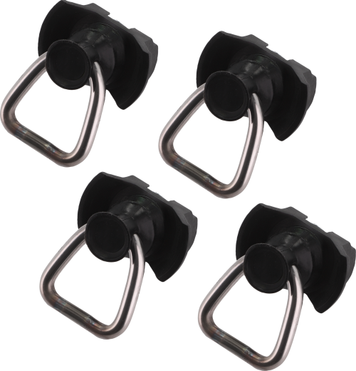 Berger Stahl / Kunststoff Track Fitting 4er Set - Fahrradträger-Zubehör