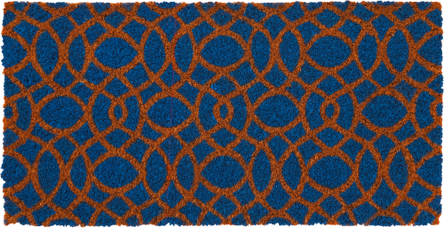 Berger StepArt Orbit Kokos Fußmatte 50 x 25 cm - Vorzeltteppich & Zeltboden