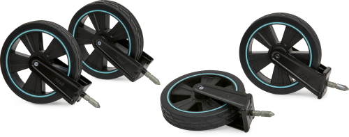 Berger Straßenräder 4er Set für den Offroad Bollerwagen Waimea - Ersatzteile Berger Bollerwagen