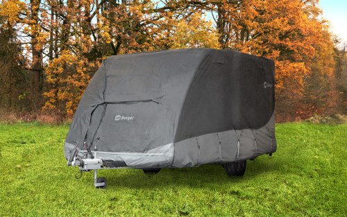Berger StrongProtect Plus Schutzhülle für Wohnwagen 700 - 750 cm - Wohnwagen-Schutzhüllen