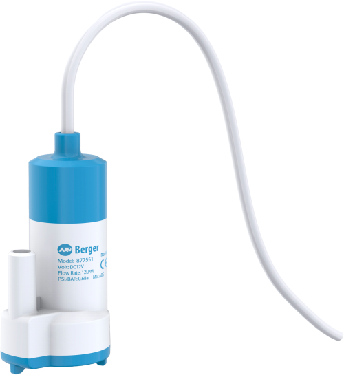 Berger TP12 Classic Tauchpumpe 12V 0,6 bar 12 l/min - Wasserpumpen