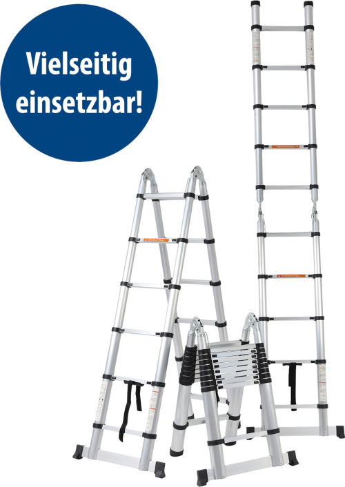 Berger Teleskop Klappleiter 2,5 Meter - Leitern
