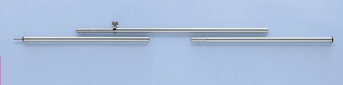 Berger Teleskop-Stange, 22mm, 165-250cm, Stahl  Bodengleiter - Zelt-Gestänge & Zubehör
