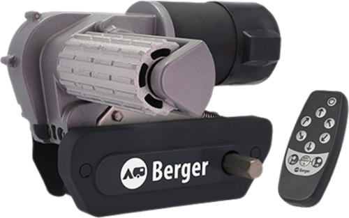 Berger Titanium Rangierhilfe halbautomatisch Anthrazit - Rangierhilfen & Mover