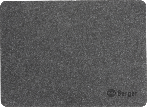 Berger Untersetzer-Set 2-tlg. mit Anti-Slip Rückseite eckig - Campingbesteck