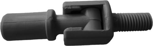 Berger Verbindungselement für Beinauflage 22 mm (2tlg.) schwarz - Ersatzteile Möbel