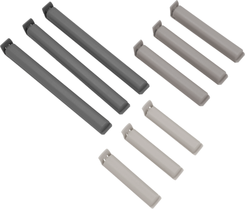 Berger Verschluss-Clip-Set 9-tlg. grau - Sonstiges Küchenzubehör