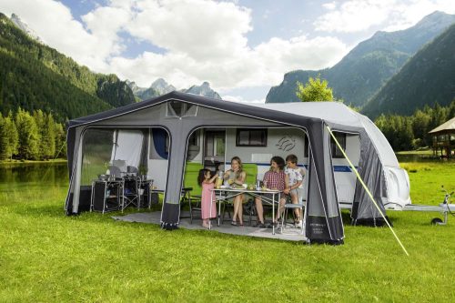 Berger Vicenza Air All Season aufblasbares Reisevorzelt Umlaufmaß 911-940 cm - Aufblasbare Vorzelte
