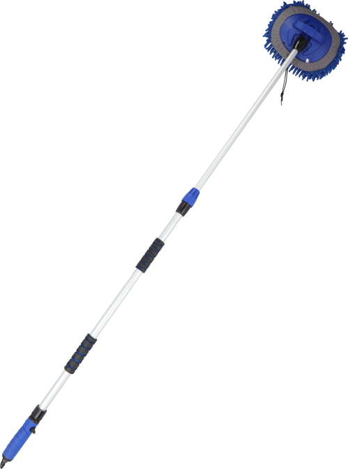 Berger Waschbürste mit Teleskopstange Länge 95 - 165 cm - Bürsten, Schwämme, Tücher