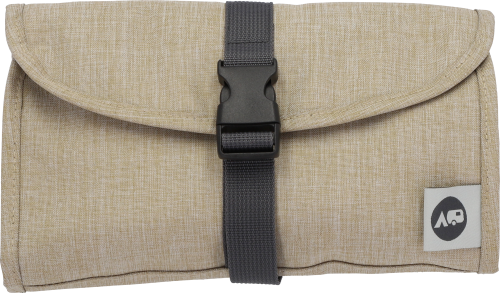 Berger Washbag faltbar beige - Kulturbeutel