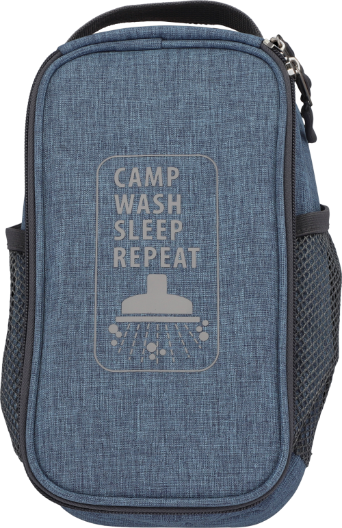 Berger Washbag small blau - Kulturbeutel