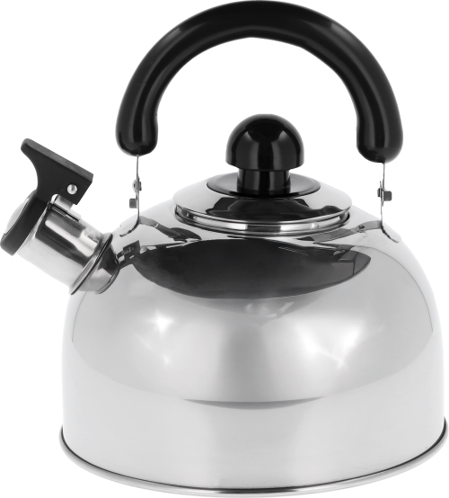 Berger Wasserkessel Edelstahl Signalpfeife  2 Liter  - Wasserkessel