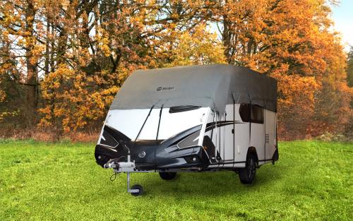 Berger Wohnwagen Dachschutzplane 800 x 390 cm - Wohnwagen-Schutzhüllen