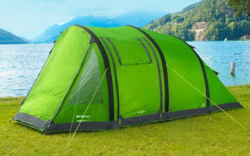 Berger Zelt Campo 4 Air schwarze Schlafkabine für 4 Personen - 4-Personen Zelte