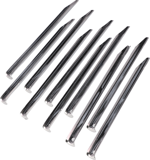 Berger Zeltheringe 10er Pack 22cm Aluminium - Zeltheringe & Abspannmaterial