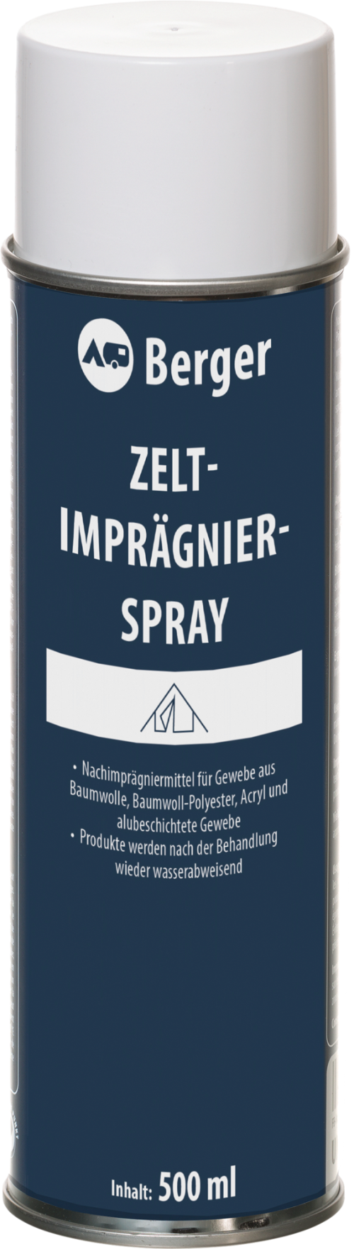 Berger Zeltimprägnier-Spray 500 ml - Imprägnieren, Reinigen, Pflegen