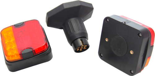 Berger und Schröter Funk LED Anhängerbeleuchtung mit LiOn Akku BV 2.0  - Fahrzeugbeleuchtung außen von Berger & Schröter