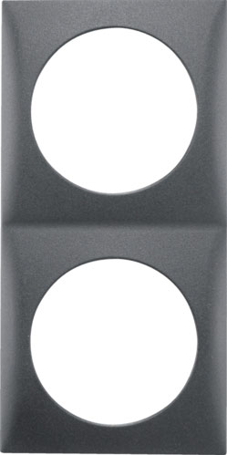 Berker Abdeckrahmen 2fach - Schalter, Taster & Rahmen