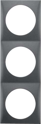 Berker Abdeckrahmen 3fach - Schalter, Taster & Rahmen