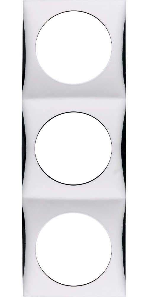 Berker Abdeckrahmen 3fach - Schalter, Taster & Rahmen