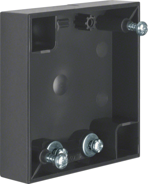 Berker Aufbaugehäuse flach AP Integro Flow mit 1 Zugentlastung - Schalter, Taster & Rahmen