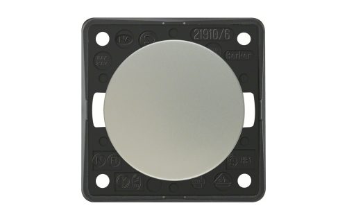 Berker Aus/Wechsel-Schalter silber - Schalter, Taster & Rahmen