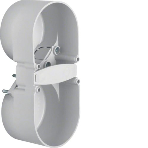 Berker Integro Berührungsschutzdose 2fach grau - Schalter, Taster & Rahmen