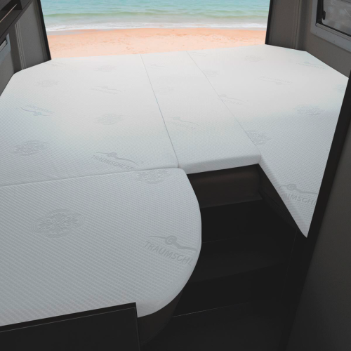 Bettwaren-Shop Traumschlaf Premium Gelschaum Topper passend für Pössl Summit 640 / 4-teiliges Set - Matratzen