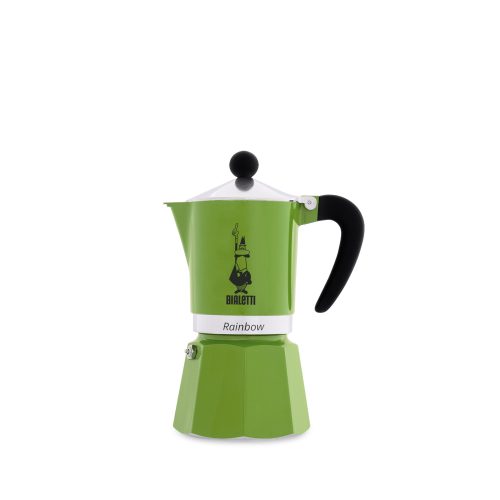 Bialetti Espressozubereiter Rainbow grün 6 Tassen 300 ml - Kaffeemaschinen & Wasserkocher