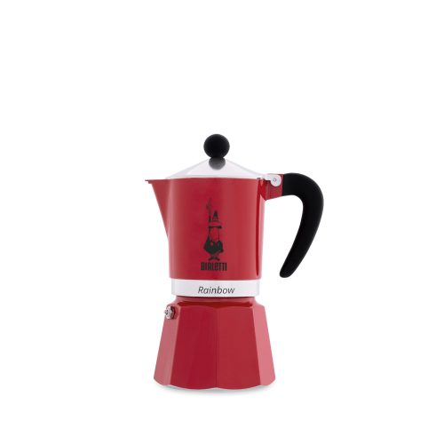 Bialetti Espressozubereiter Rainbow rot 6 Tassen 300 ml - Kaffeemaschinen & Wasserkocher