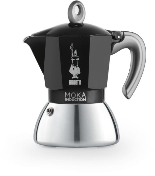 Bialetti New Moka Induction Espressokocher 4 Tassen schwarz - Kaffeemaschinen & Wasserkocher