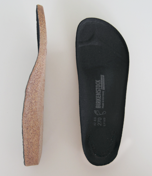 Birkenstock Ersatzfußbett Super Birki Einlegesohlen schwarz 35 - Damenschuhe