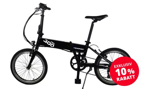 Blaupunkt Carl 300 faltbares E-Bike 20 Zoll 250W - Outdoor Mobilität