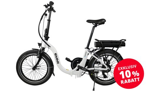 Blaupunkt Emmi Falt-E-Bike 20 Zoll 250W - Outdoor Mobilität