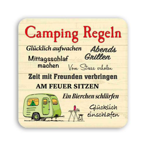 Blechwaren Fabrik Kult-Deckel Untersetzer - Outdoor Zubehör von Blechwaren Fabrik Braunschweig