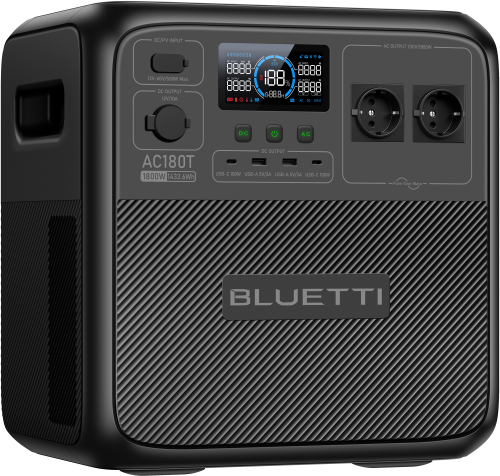 Bluetti AC180T tragbare Powerstation 1.800 W / 1.433 Wh - Powerstations