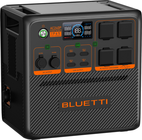 Bluetti AC240P tragbare Powerstation mit WLAN / Bluetooth 2400 W - Powerstations