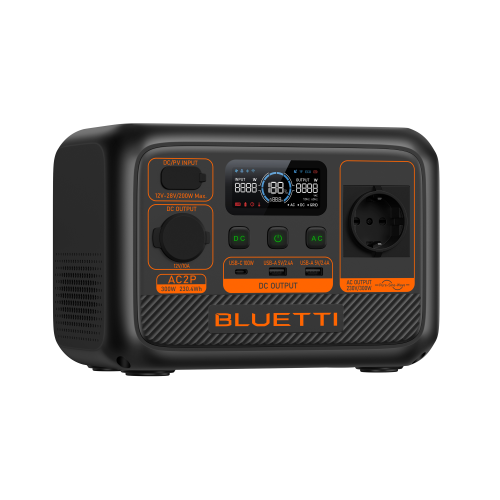 Bluetti AC2P-Black-EU tragbare Powerstation 300 W - Powerstations