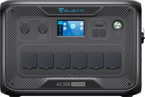 Bluetti AC300 Wechselrichter modular erweiterbar Dauerleistung 3000 W  - Wechselrichter & Spannungswandler