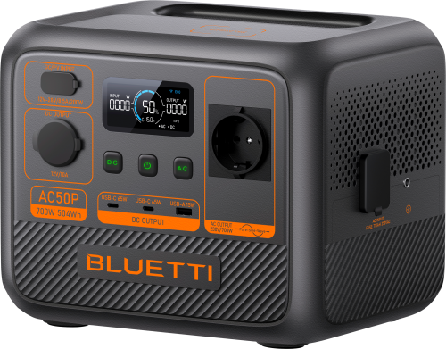 Bluetti AC50P Powerstation 700 W / 504 Wh - Powerstations