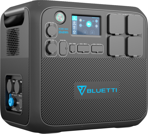 Bluetti Portable Power Station AC200MAX-Gray-EU - Powerstations