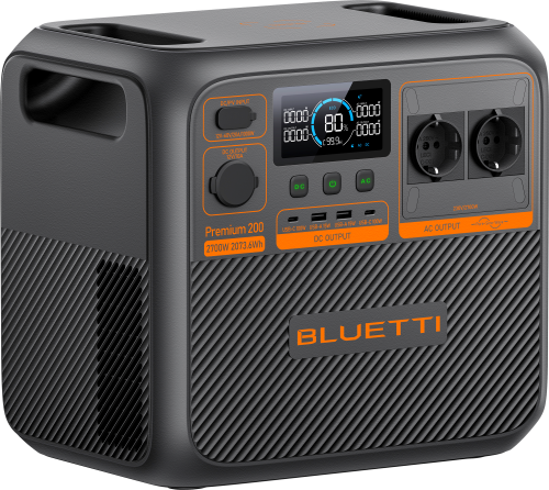 Bluetti Premium 200 V2 tragbare Powerstation 2700 W - Powerstations