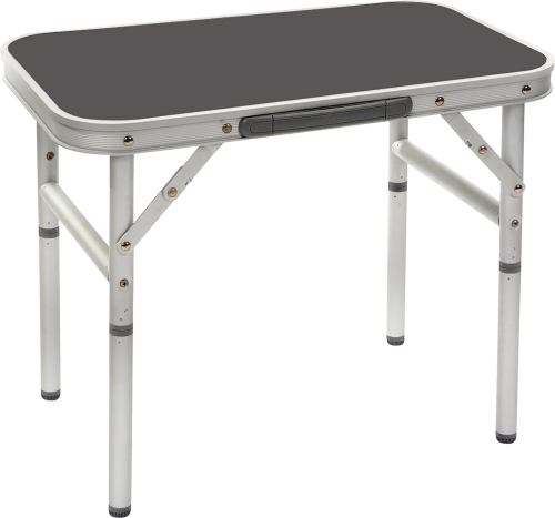 Bo-Camp Alu Campingtisch Grau 2 Stufen 56 x 34 cm - Klapptische