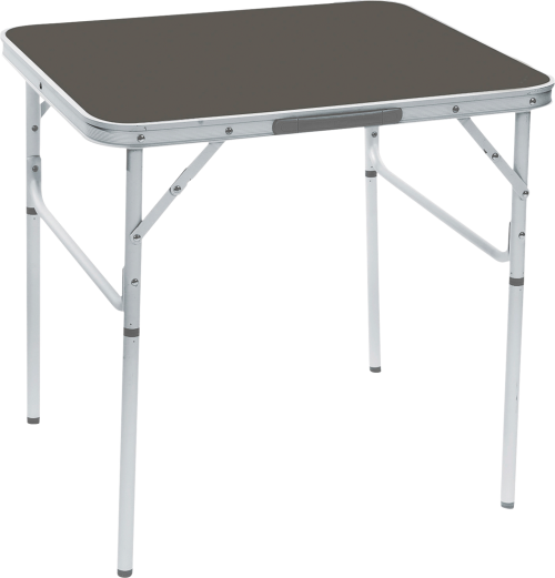Bo-Camp Alu Campingtisch Grau 2 Stufen 70 x 60 cm - Klapptische