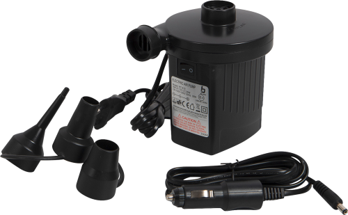 Bo-Camp Elektrische Luftpumpe für 12 und 230 Volt - 230 Liter/min - Luftpumpen
