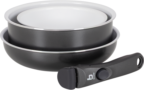 Bo-Camp Expedition induktives Topfset 4 teilig - Camping-Töpfe