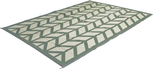 Bo-Camp Flaxton Green Outdoormatte 200 x 180 cm - Vorzeltteppich & Zeltboden