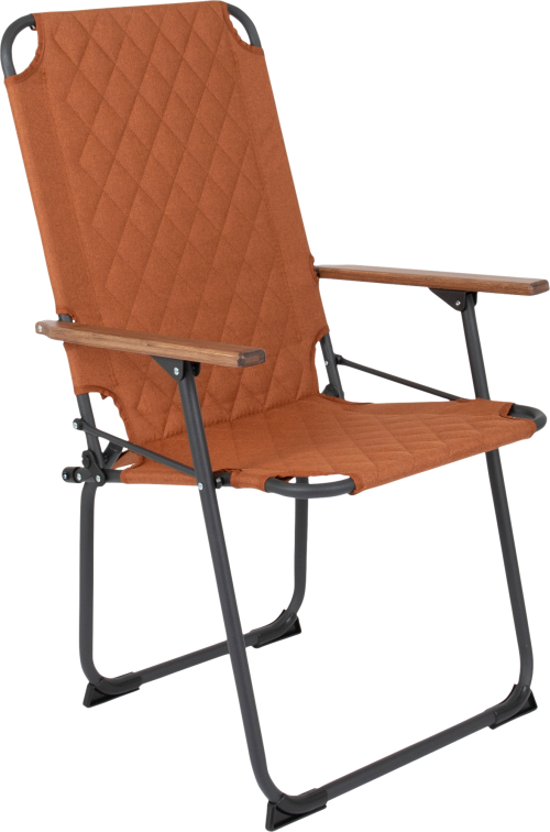 Bo-Camp Jefferson XL Industrial Klappstuhl mit Bambus-Armlehnen clay - Klappstühle