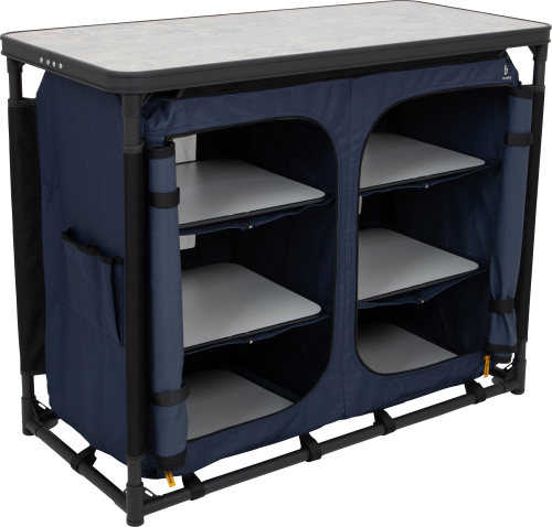 Bo-Camp Kochinsel/Faltschrank Industrial Hubbard, Campingschrank - Faltschränke